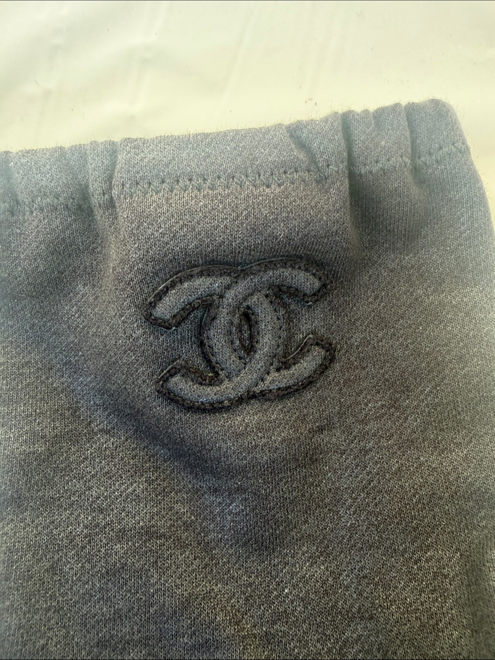 CHANEL Black Peep-Toe Wedge Boots with CC Logo - Picture 4 of 5